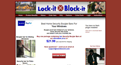 Desktop Screenshot of lockitblockit.com